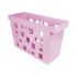 Caixa  Arquivo Multiuso Rosa Pastel s/ Pasta Suspensa 0329.w Dello