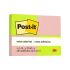 Post-it 4 Blocos 38x50mm 100 Folhas Neon Sortido 653 3m