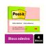 Post-it 4 Blocos 38x50mm 100 Folhas Neon Sortido 653 3m