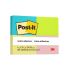 Post-it 4 Blocos 38x50mm 100 Folhas Neon 653 3m