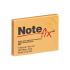 Notas Adesivas Notefix 76x102mm 7 C/100 Laranja  3m