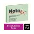 Notas Adesivas Notefix 76x102mm 7 C/100 Verde  3m