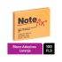 Notas Adesivas Notefix 76x102mm 7 C/100 Laranja  3m