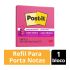 Post-it Pop up Refil 76x76mm 90 Folhas Neon Rosa 3m