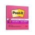 Post-it Pop up Refil 76x76mm 90 Folhas Neon Rosa 3m