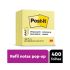 Post-it Pop up Refil 76x76mm Amarelo 100f Leve 4 Pague 3 - 3m