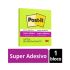 Post-it Super Adesivo 76x76mm 90 Folhas Verde Neon 3m