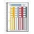 Caderno Espiral Universitario Organizer Capa Dura 80fls 303054 Tilibra