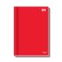 Caderno Brochura 1/4lift Capa Dura Vermelho 96fls 20795-6 Credeal