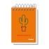 Caderno Espiral 1/16  Apont. 7x10cm 40fls 21507-4 Credeal