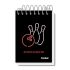 Caderno Espiral 1/16  Apont. 7x10cm 40fls 21507-4 Credeal