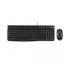 Kit Teclado + Mouse C/fio Usb Mk120 Preto Logitech