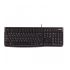 Teclado C/fio Usb K120 Preto Logitech