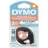 Fita Rotulador 12mmx4m Preto/brancopapelc2 10697  Dymo