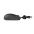 Mouse Retratil Emborrachado Preto Usb Mo231 Multilaser